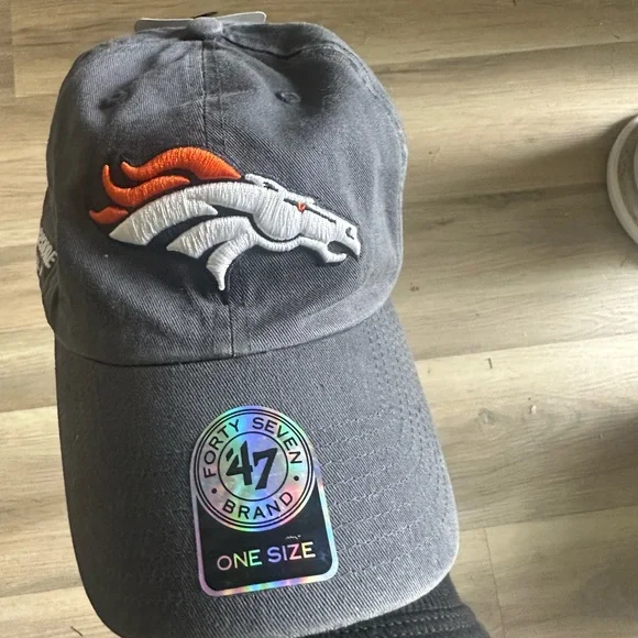 NFL Broncos hat, adjustable NWT - Picture 3 of 7